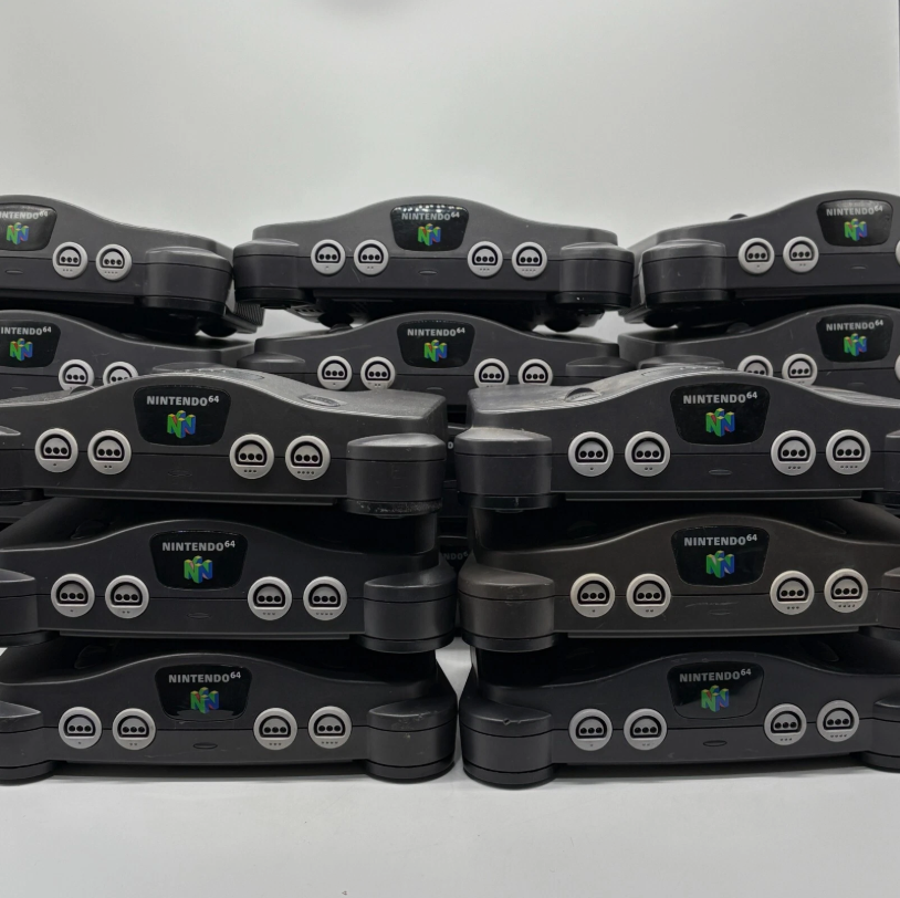 Nintendo 64 N64 Black Console Bulk Lot for Resellers