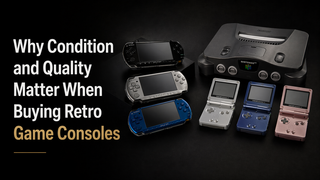 Why Condition and Quality Matter When Buying Retro Game Consoles