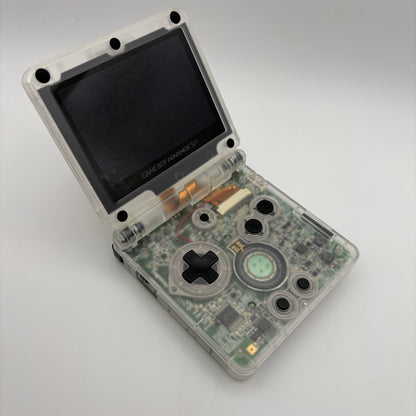 Nintendo Game Boy Advance SP Console with IPS V5 Screen & USB-C Charging - Choose Color