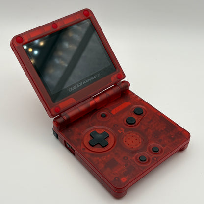 Nintendo Game Boy Advance SP Console with IPS V5 Screen & USB-C Charging - Choose Color